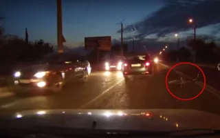 В Севастополе на Камышовом шоссе сбили велосипедиста