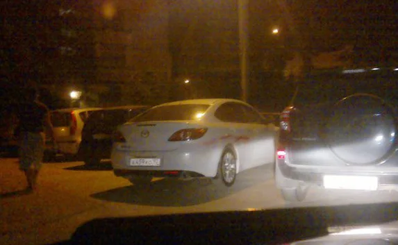 «Чё-то я очкую!»: Роспись авто на Остряках набирает обороты