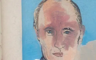 ​В Симферополе закрасили граффити с Путиным