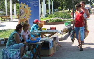 В Феодосии штрафуют за стихийную торговлю