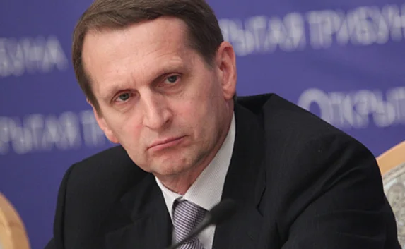 Нарышкин о блокаде Крыма: Это слепая пещерная ненависть