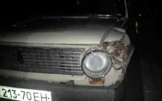 Водитель «Жигулей» врезался в маршрутку и попытался скрыться