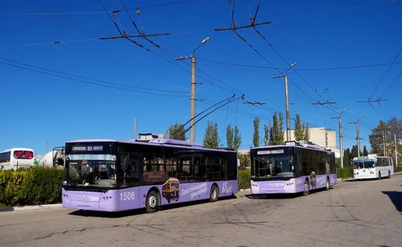 «Рогатые» принарядились к 65-летию «Севтроллейбуса»