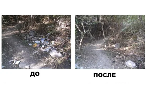 Туристы очистили Боткинскую и Штангеевскую тропы от мусора