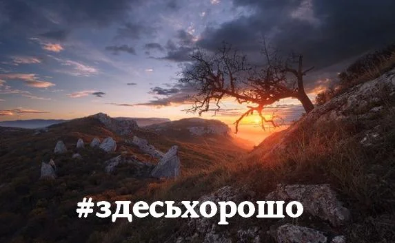 Акция «#здесьхорошо» показала, что россиянам лучше всего в Крыму