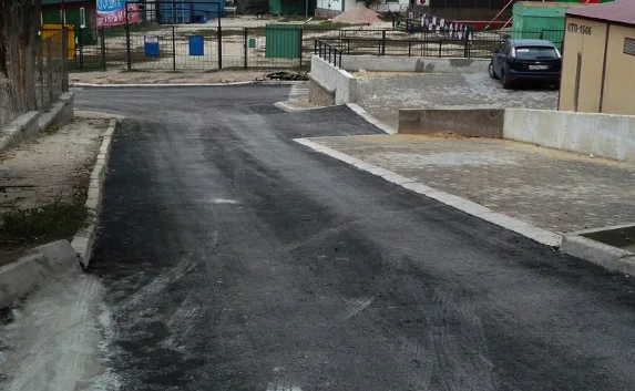 Ямы в центре Севастополя закатали в асфальт