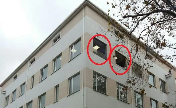 Новое здание 1-й горбольницы уже нуждается в ремонте?