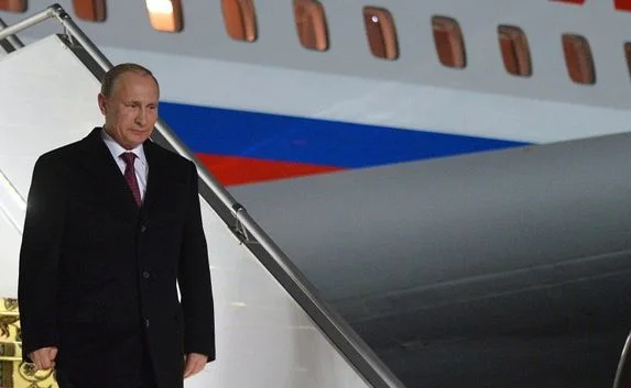 Путин прибыл в Крым 