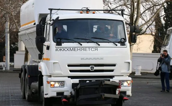 Современная автотехника доставлена в Севастополь