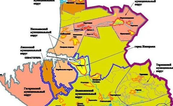 Границы районов и округов Севастополя оформят официально