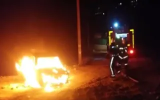 В Севастополе угонщики сожгли украденный автомобиль