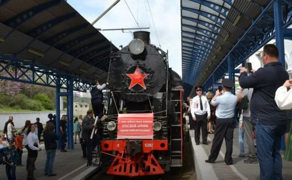 «Поезд Победы» приехал в Севастополь