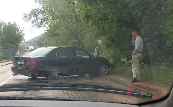 ДТП в Инкермане: «Нексия» «всмятку»