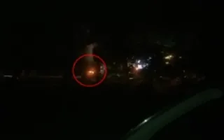 Ночью на Вакуленчука горел автомобиль