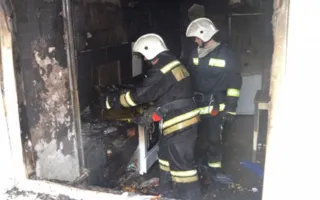 Маленькому ребёнку и его матери удалось выжить после пожара