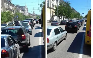 Наплыв туристов в Севастополь принёс с собой пробки