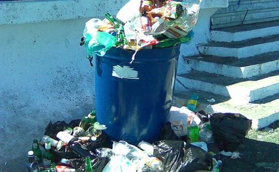 Пляж «Хрустальный»: поставлены новые урны, за которыми не следят