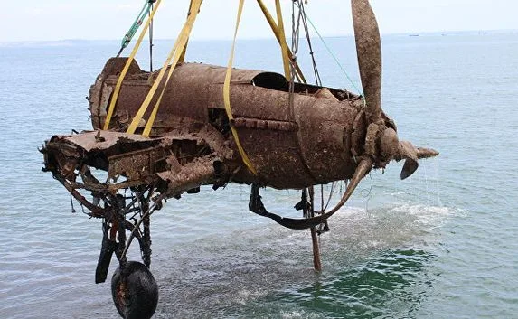 Со дна Чёрного моря подняли советский штурмовик