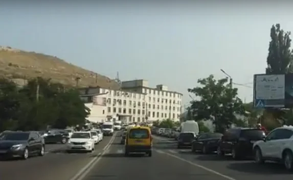 Транспортный «коллапс» на спуске Котовского в День ВМФ