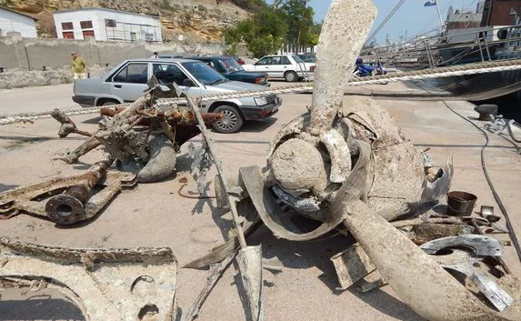 В Севастополе показали поднятый со дна моря ИЛ-2