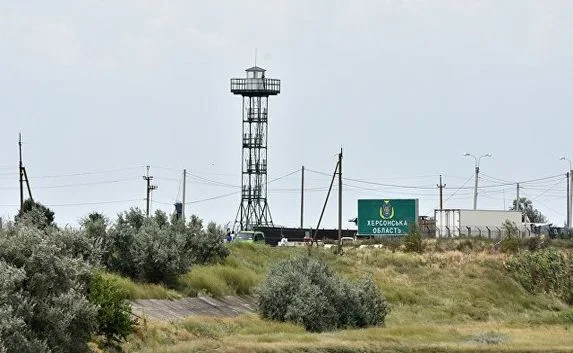 Усилены меры безопасности на границе Крыма с Украиной 