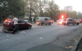 ДТП на Московском рынке — фотофакт