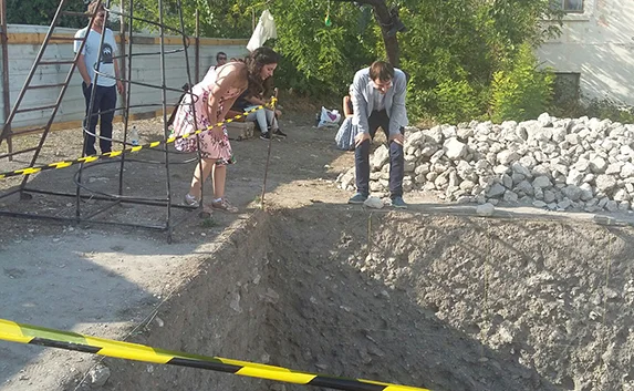 Популярное телешоу снимают в Херсонесе