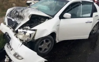 Авария в районе Студгородка — два авто «всмятку»