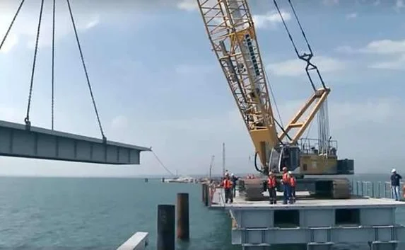Панорамное видео Крымского моста появилось в Сети