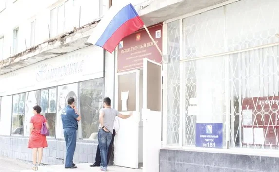 Жительница Севастополя пыталась унести с собой пустой бюллетень