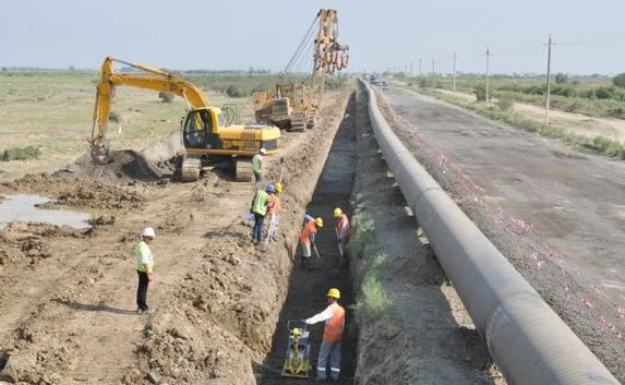 Начаты работы по сооружению водовода в Восточный Крым