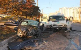 Мужчина, пострадавший в жутком ДТП с маршруткой, умер в больнице