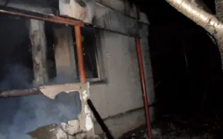 Ночью в садовом товариществе Севастополя горел дом
