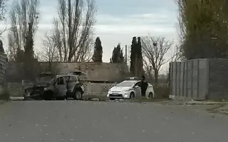 «Не вписались»: в Севастополе дотла сгорел «народный автомобиль»