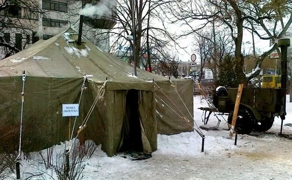​В Симферополе открыто 20 пунктов обогрева 