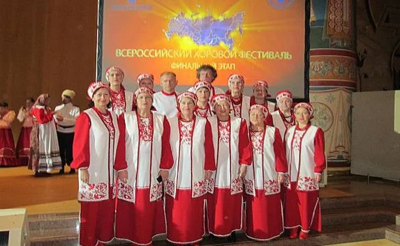 Севастопольский ансамбль «Чаривницы» очаровал Москву (фото)