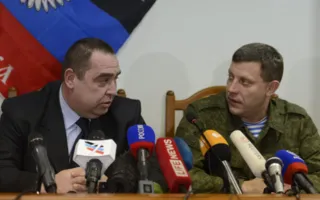 Лидеры ДНР и ЛНР приехали в Крым