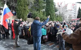 Жители Гурзуфа протестуют против расширения границ «Артека» (фото)