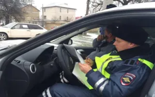 Пассажиров маршрутки в Симферополе возил пьяный водитель 