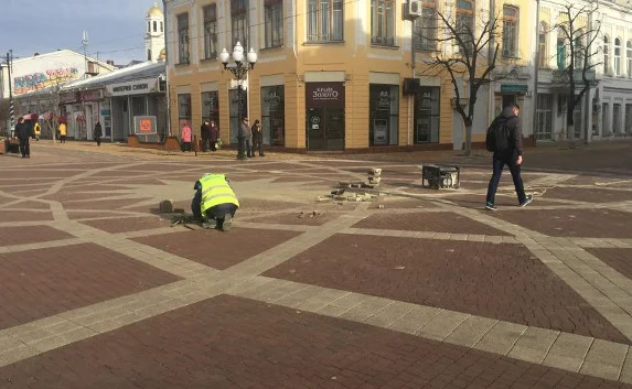 На реконструкторов центра Симферополя завели дело