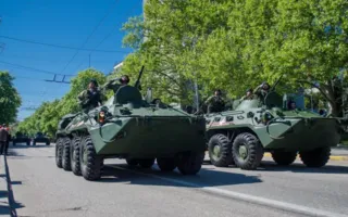 В центре Симферополя пройдёт показ военной техники