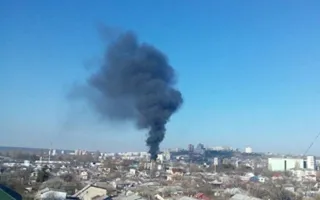 Пожар строгого режима: в Симферополе горела колония (фото)
