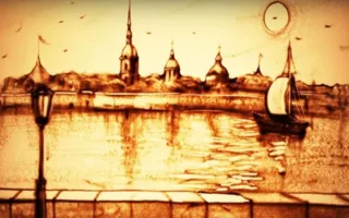 «Петербург, мы с тобой!» — песочная анимация от Ксении Симоновой