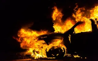 В Крыму водитель насмерть сбил двух человек и сжёг машину как улику
