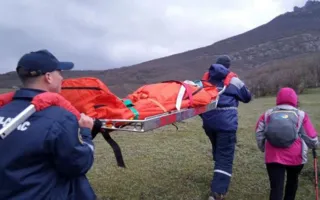 На Пасху в крымских горах спасли севастопольца