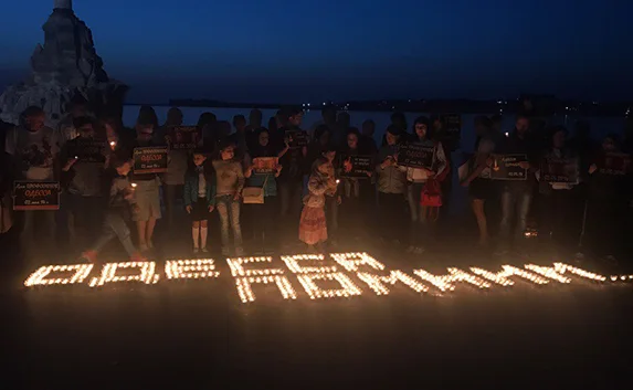 В Севастополе прошла акция памяти жертв одесской трагедии (фото)