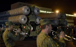 Первая репетиция Парада Победы прошла в Симферополе (фото, видео)