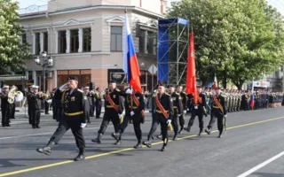 Генеральная репетиция Парада Победы в Симферополе — фото