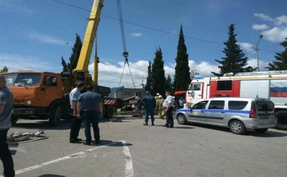 По факту ДТП с КамАЗом в Массандре возбуждено уголовное дело