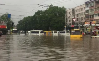 Ливень в Симферополе можно было разогнать только пушками (видео, фото)
